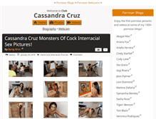 Tablet Screenshot of club-cassandracruz.com